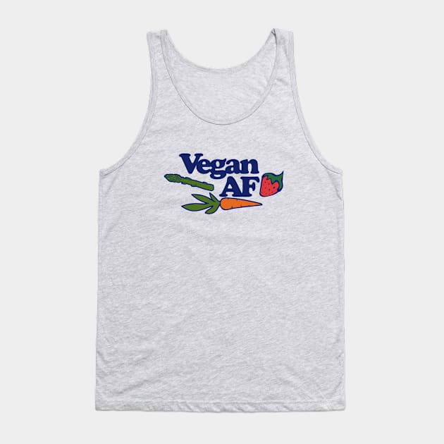 Vegan AF Tank Top by bubbsnugg